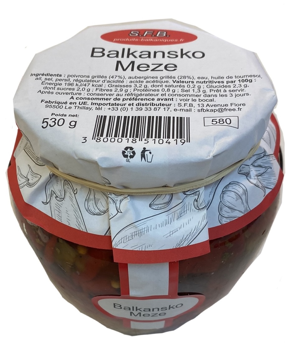 Balkansko Meze 530g SFB